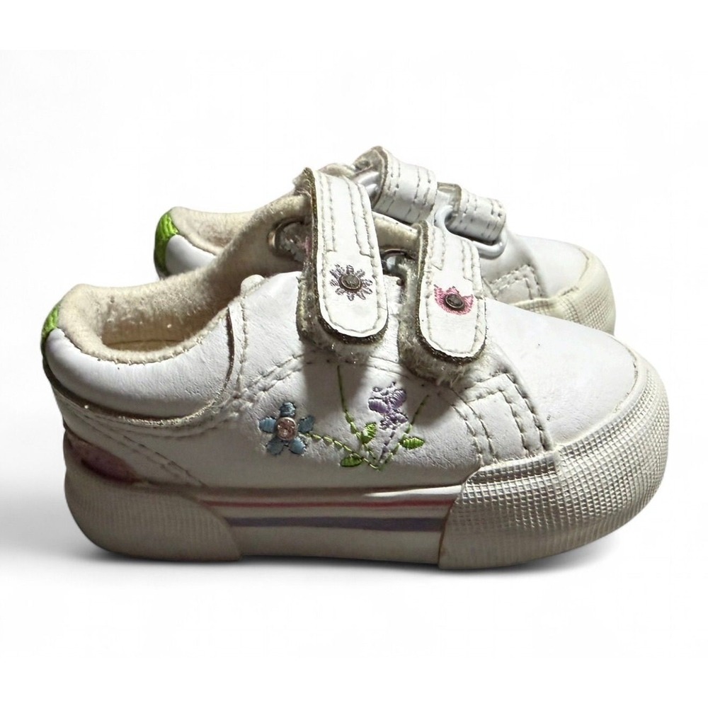 Y2K baby girl shoes embroidered